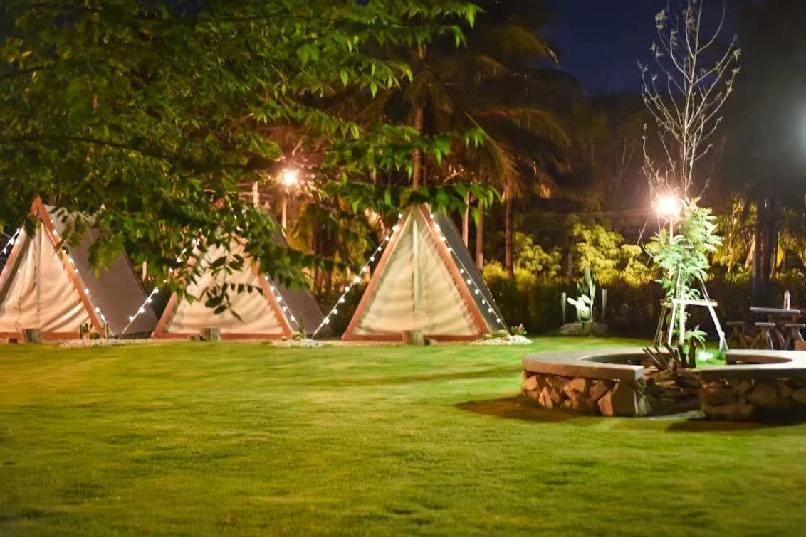 ภาพบบรยากาศภายนอกกระโจม 1 ถึง 3 - 5